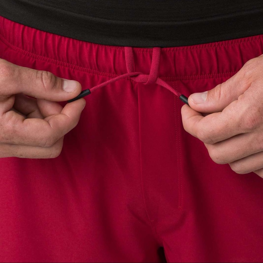 LULULEMON MEN’S SURGE SHORT 5" IN CRANBERRY SIZE XL - BNWT - Picture 4 of 8